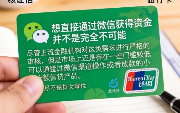 不用银行卡贷款到微信，汇整5个芝麻分负面借款的平台