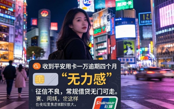 平安信用卡一万逾期四个月，详细阐述5个夜间秒下款的14天口子