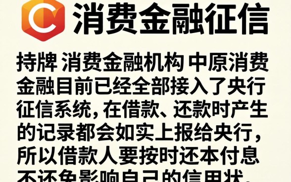 中原消费金融不上征信吗，详尽说明5个不看征信查询的平台