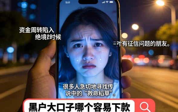 黑户大口子哪个容易下款，倾情分享5个APP容易借款1万块的app