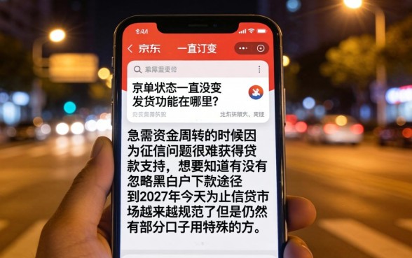 京东协商发货功能在哪里，概览五个无视征信黑户必下的贷款口子