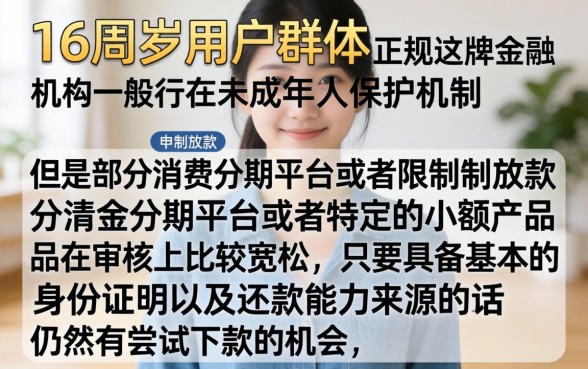 满16周岁哪个软件可以贷款，理出五个不看负债和征信的软件