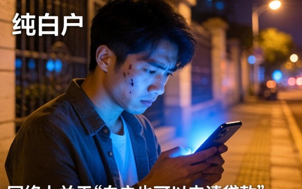 白户上征信好下的口子，条列五个网贷无视不查征信平台