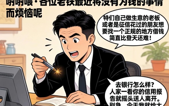 小老板贷款强制下款，归集5个黑户借钱0门槛极速下款软件
