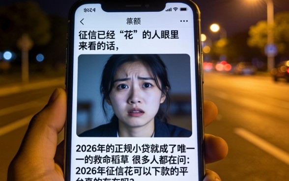 2026正规小贷，归集5个征信花居然都下款的平台