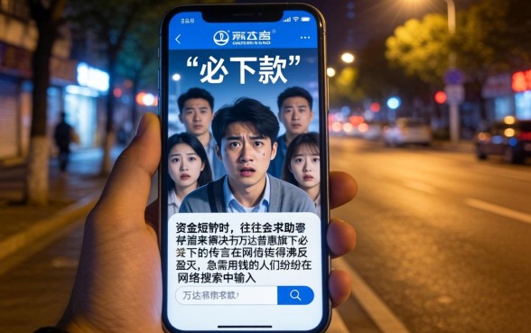 万达普惠旗下必下款，罗列5个无视一切包下款5000秒下款的口子