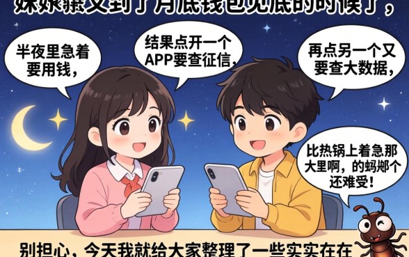 夜晚能下款的口子，热忱推荐5个网贷口子风控不严的软件
