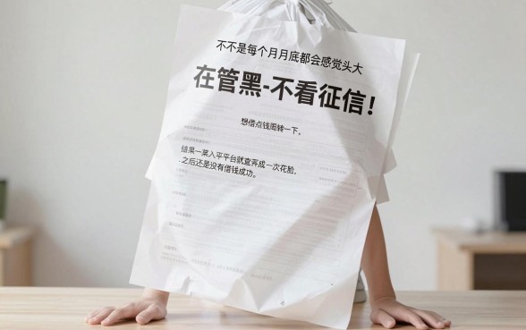 无视一切申请必下款的口子，甄选5个无视黑白100%秒下网贷