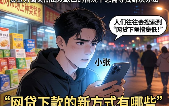 网贷下款新口子有哪些，整理五个不查流水的小额度贷款软件