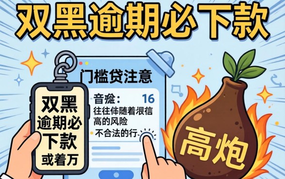 十八岁可以用哪些贷款平台，归纳5个高炮双黑逾期必下款app