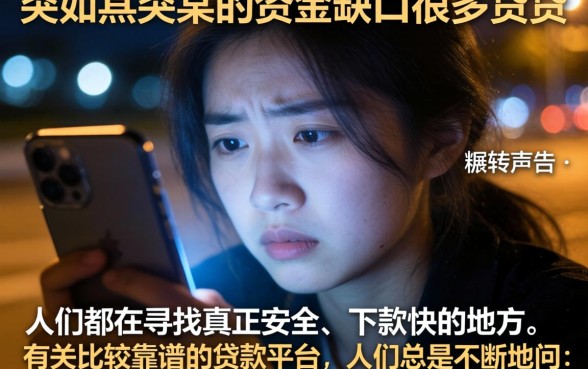 比较可靠贷款平台，枚举5个靠谱借钱的网贷口子