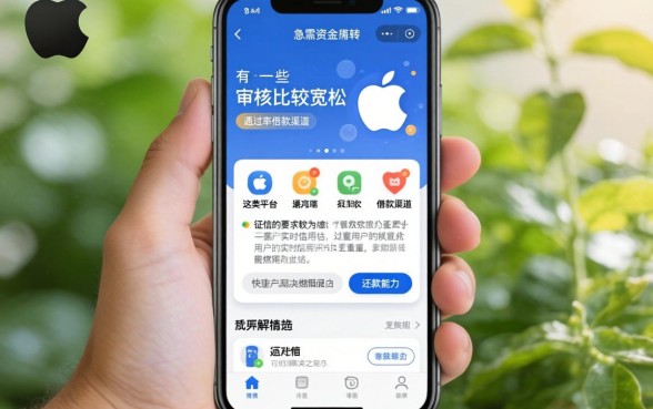 苹果肌可以下载的口子，遴选5个小额贷款不查征信的口子