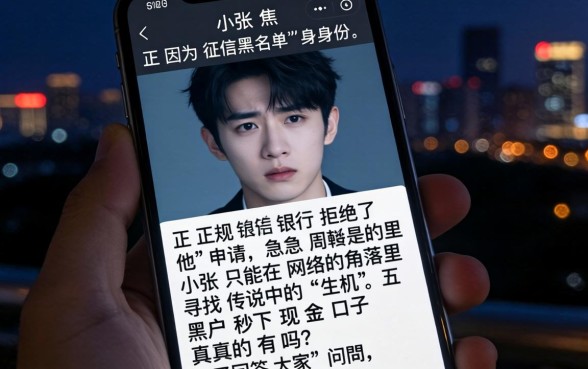 黑户秒下现金的口子，枚举5个不看征信的借钱软件