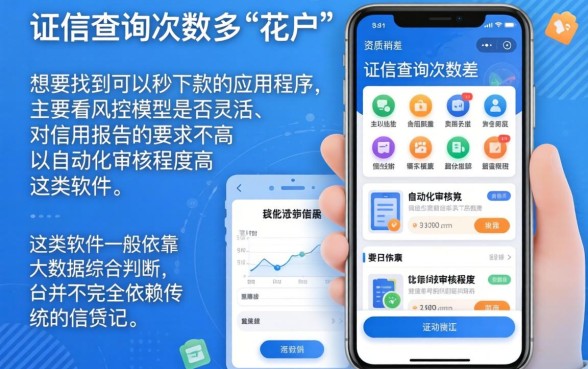 花户贷款口子秒下的app，精选五个信用卡贷款口子好软件