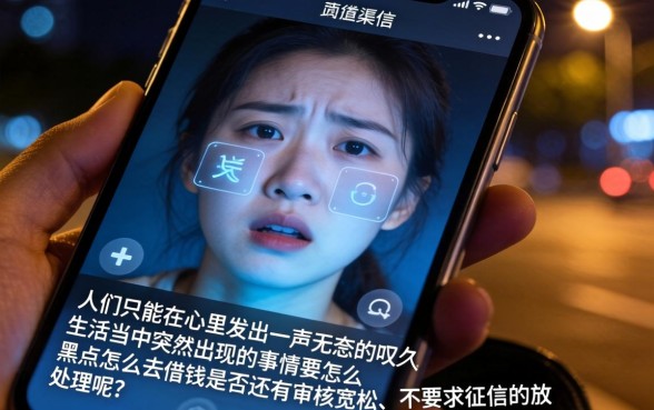 还有没有下的口子，概括五个黑户借款口子