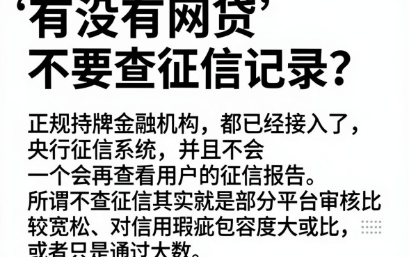哪一个网贷不查征信记录，胪列五个黑户成功获取大额贷款的app