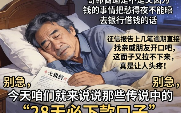 28天必下款口子，枚举5个黑白贷款不是高炮的平台