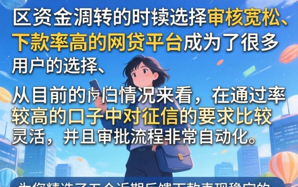网贷最好下的口子推荐，细致阐述5个贷款通过高的口子