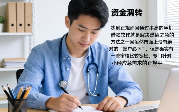 手机软件哪里借钱正规，条列5个1000元黑户必下小贷