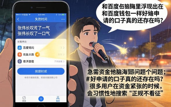 跟百度钱包一样好下款的口子，鼎力推荐五个正规不看征信的小额贷款软件