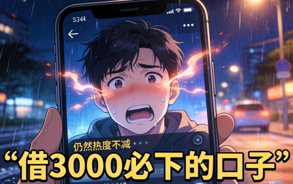 借3000必下的口子，胪列五个值得信赖的借钱app