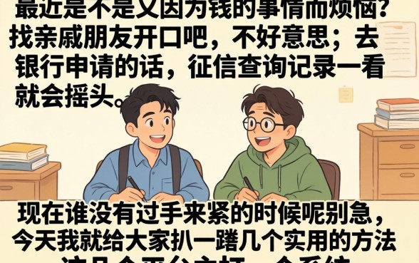 系统审核下款的口子，整理五个不看征信查询的平台