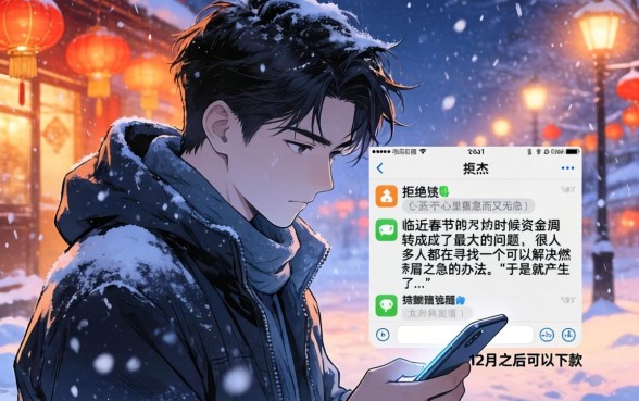 12月后能下款的口子，陈列五个借款无视黑白无视年龄100%秒过app