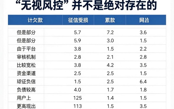 网贷一共欠了5万，详细阐述五个网黑烂户无视风控口子