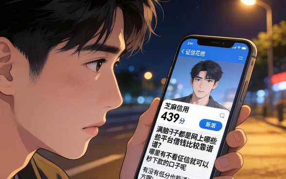 网上什么平台借钱可靠点，汇整5个芝麻信用439分下款的口子