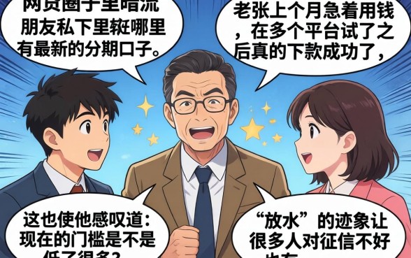 最近放水的分期口子，热忱推荐五个不看征信小额借钱的平台