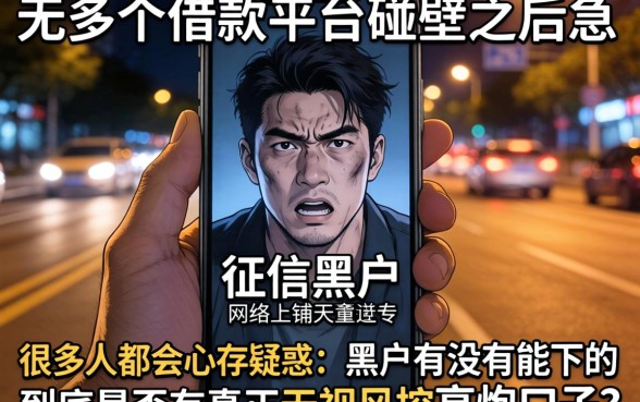 黑户有能下的高炮口子吗，鼎力推荐五个真正无视风控黑白的网贷软件