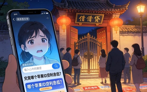 哪个苹果id贷利息低，归集5个真正无视逾期大数据的网贷软件