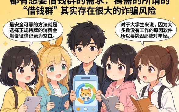 有没有可以借钱的群，整合5个大学生可以使用的软件