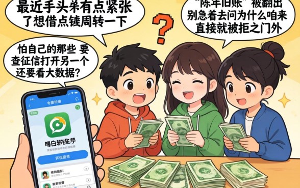 哪些网贷比较黑户不能借钱，胪列5个快速下款无视征信的平台