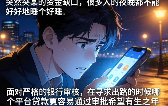 什么平台贷款容易通过审批，整合5个无视黑白百分百下款的借款软件