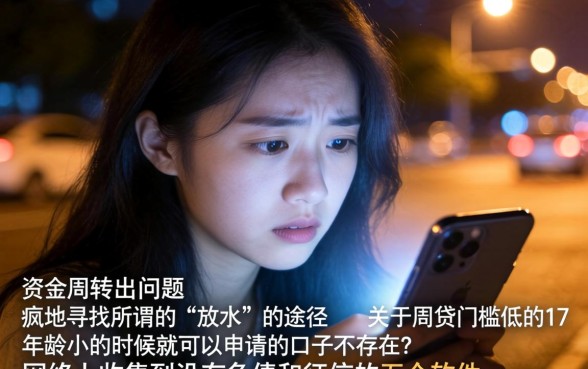 网贷门槛低的17，归集5个不看负债和征信的软件