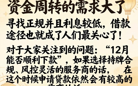 正规低息借款平台，理出五个12月能贷款的平台