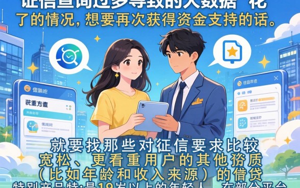 征信黑花了怎么再融资，诚意推荐五个19岁贷款容易过审批的软件