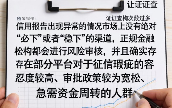 征信花了稳下款的口子，梳理5个逾期必下款的平台