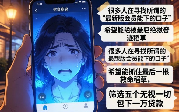 最新版会员能下的口子，筛选五个无视一切包下1万的贷款