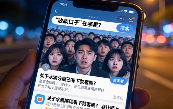 水滴分期目前还有下款客服吗，条列5个贷款好做不看征信的app