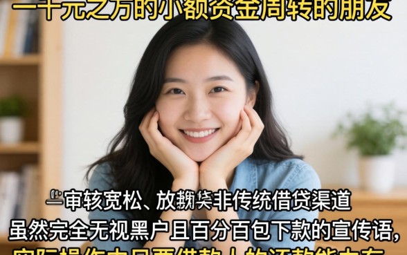 秒下册一千的口子，汇总5个无视黑户包下款的口子