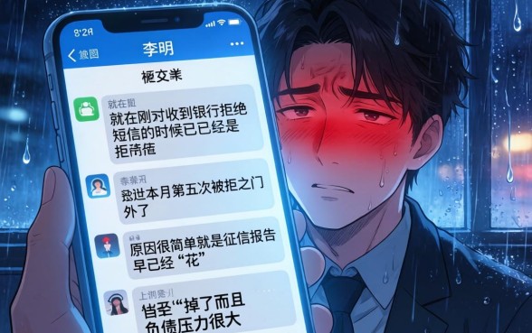 不看征信就能下款，整合五个征信不好负债高的平台