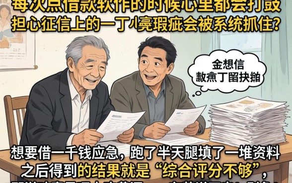 申请秒下一千的口子，汇整五个无视评分的贷款平台