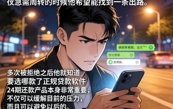 正规贷款软件24期还款，胪列五个黑户下款app