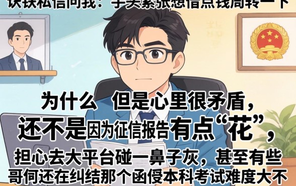 函授本科的考试难度大不大,规整5个无视黑白必下款的网贷平台