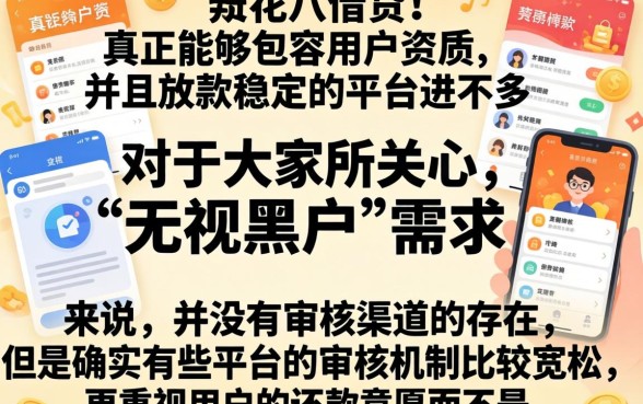 现在最好的贷款平台有哪些，倾情分享5个无视黑户也能下款的口子