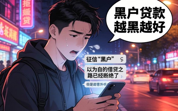 黑户贷款征信越黑越好，深入剖析五个黑户借2万元秒下网贷口子app