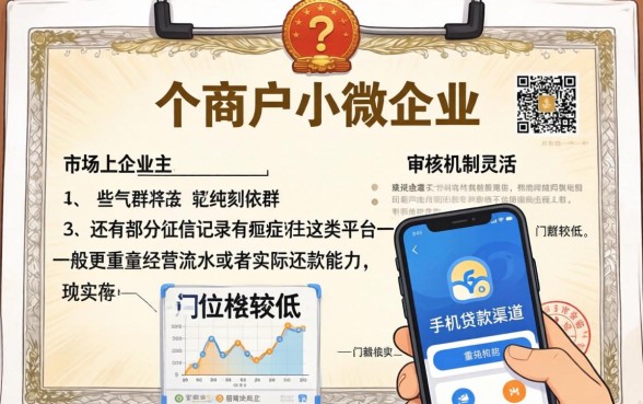 营业执照贷款app口子，详细阐述五个手机小额黑户快速贷款口子