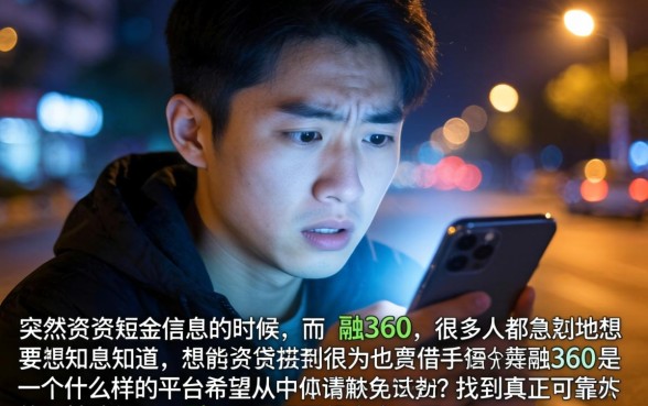 融360是个什么平台，精选五个值得信赖的借钱口子